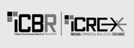 ICBR and ICREX logos in grayscale.